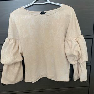 Club Monaco Puff Sleeve Sweater